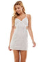 WHITE OPEN BACK MIDI DRESS